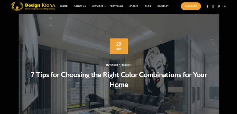 7 Tips for Choosing the Right Color Combinations - Design Kriya