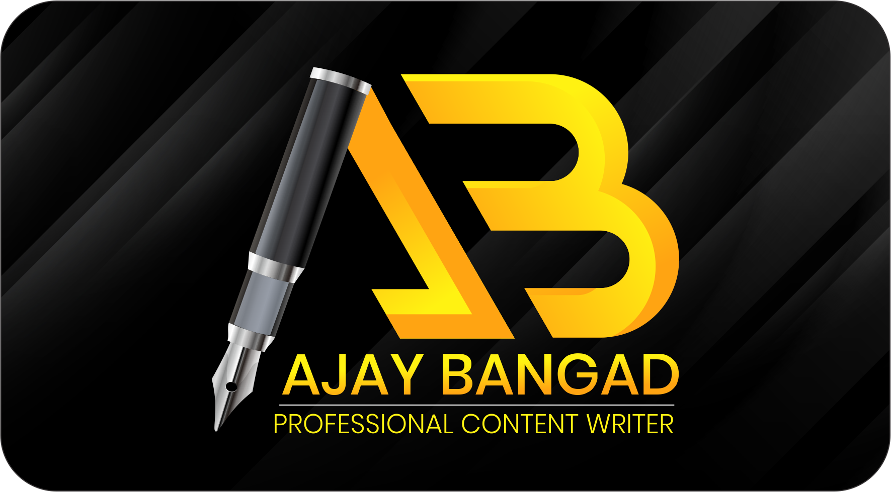 Content Writer Ajay Logo