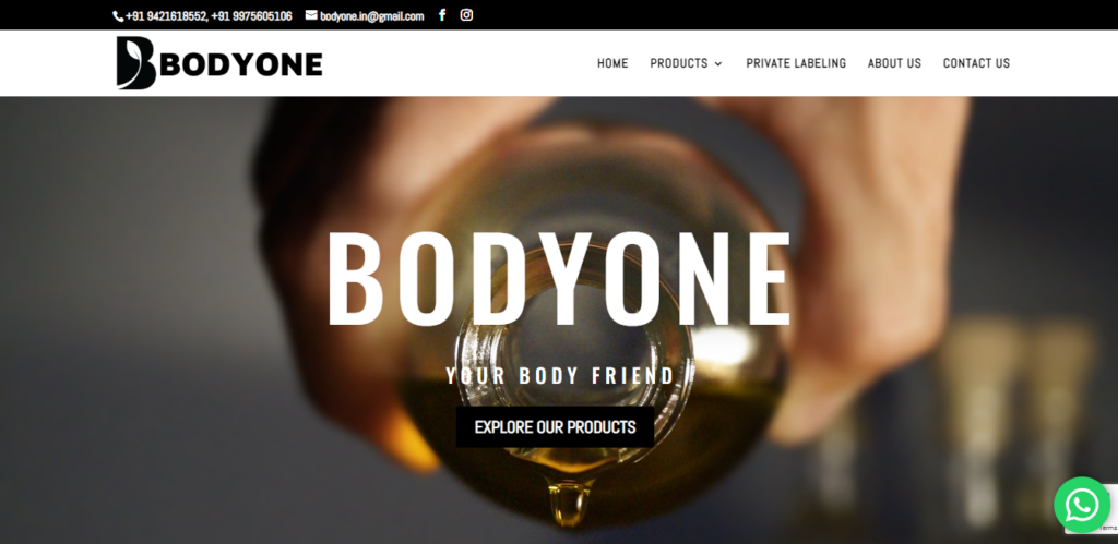 BodyOne - Website