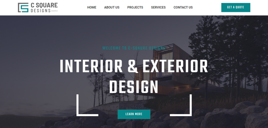 C Square Designs - Website