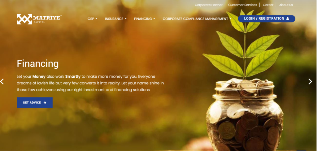 Matriye Capital - Website